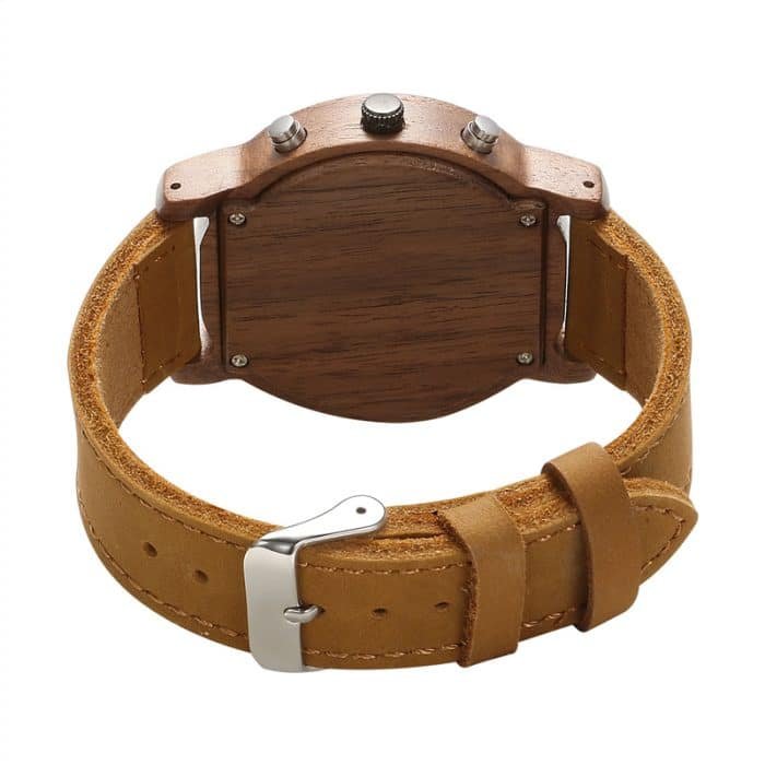 Custom Eco-Friendly Ladies Solid Wood Watch